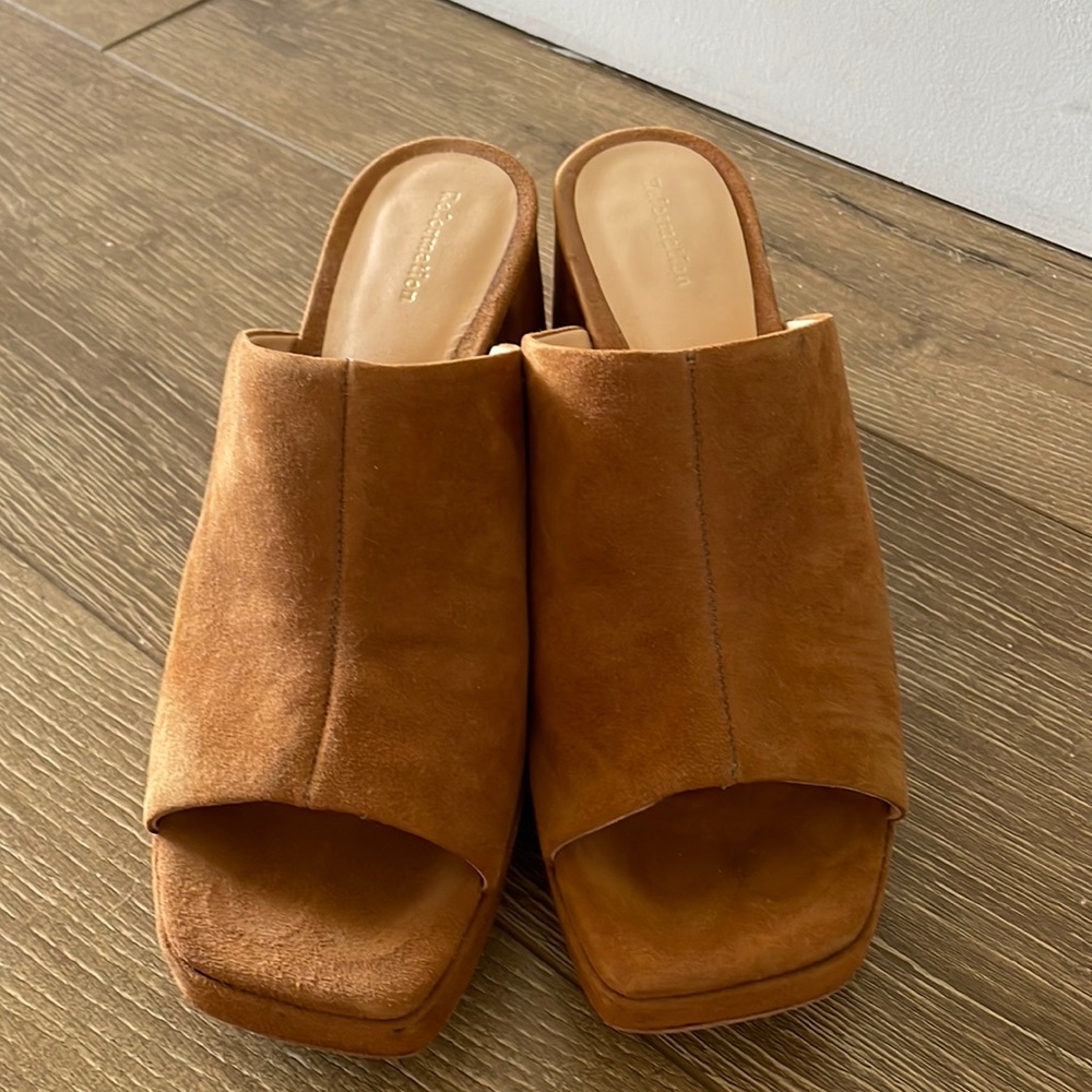 Reformation Mia Platform Sandal